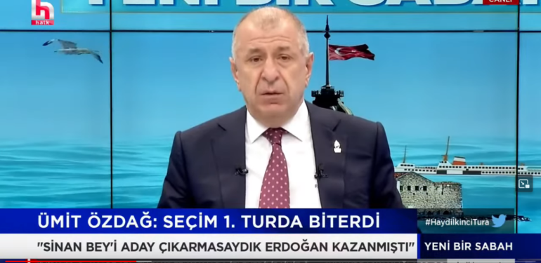 Ümit Özdağ, Halk TV’de: Şartlarımız Yerine Getirilmezse İki Adayı da Desteklemeyiz