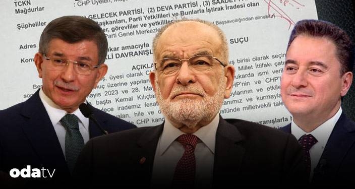 CHP’li üyeden Davutoğlu, Karamollaoğlu ve Babacan’a dolandırıcılık davası