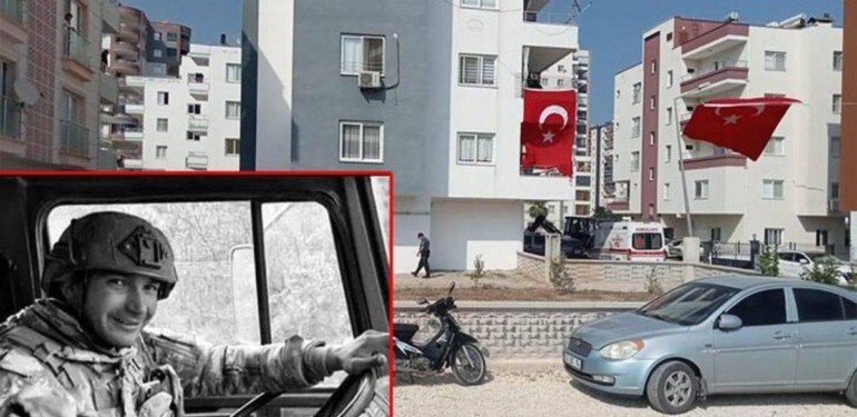 Mersin’e şehit ateşi düştü