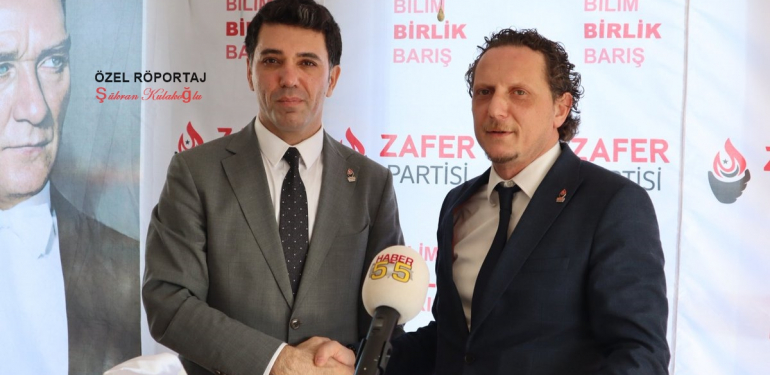 ÖZEL RÖPORTAJ Zafer Partisi Samsun Büyükşehir Belediye Başkan Adayı Dr. Bozkurt Oğuz Sınar