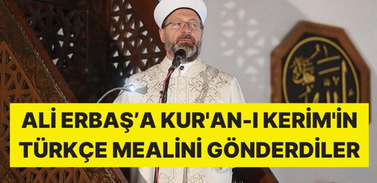 Arapça Soruya Çeviri İstemişti: Zafer Partisi, Bakan Ali Erbaş’a Kur’an-ı Kerim’in Türkçe Mealini Gönderdi