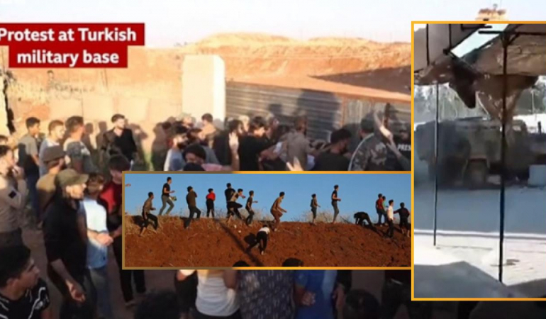 Görüntüleri yayınlandı: Türk askerlerine böyle saldırdılar