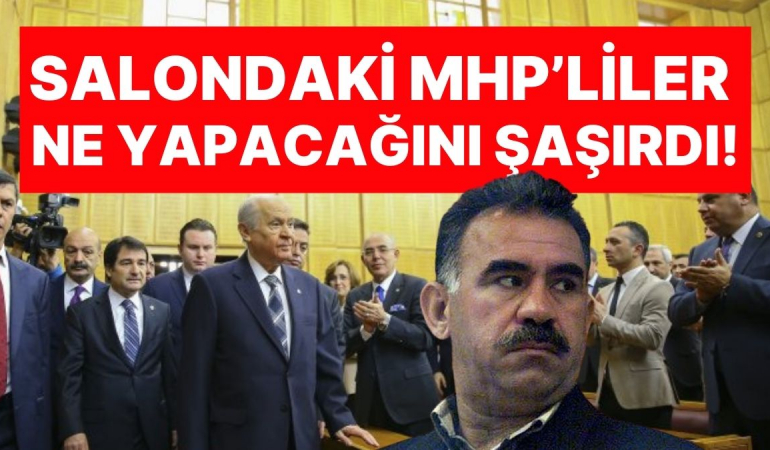 Bahçeli’nin Öcalan’a Yaptığı Meclis Çağrısı, MHP’lileri de Şaşırttı: Alkış Kararsızlığı!