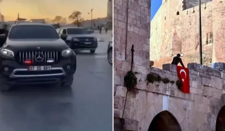 Gaziantep plakalı araçlar, muhaliflerin yıllar sonra aldığı şehirde