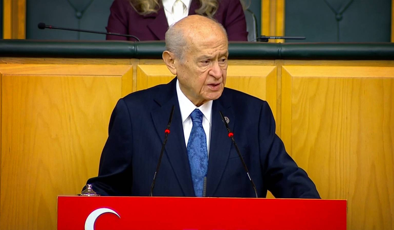 Bahçeli: Korsan yeminlerle bağırıp çağıran teğmenlere gereği yapılmıştır