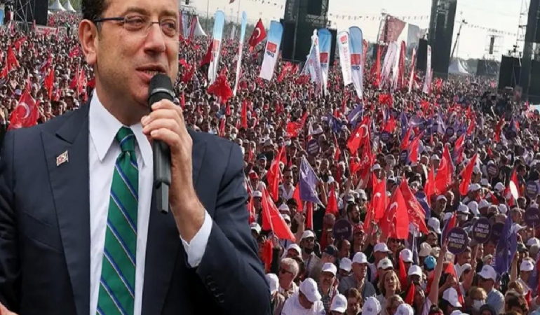 CHP’nin Maltepe mitinginde İmamoğlu sürprizi