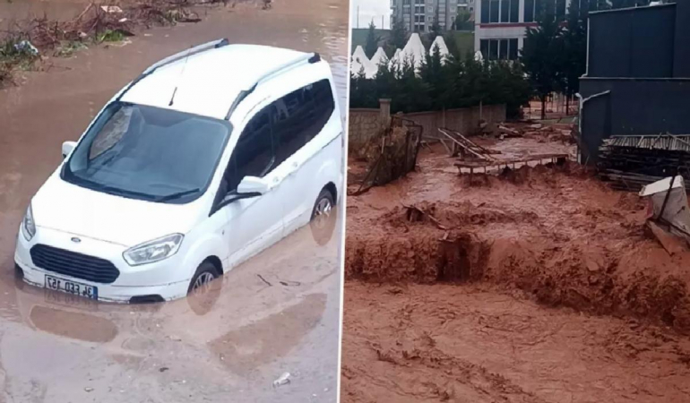 Kırıkkale’de sel felaketi! Tren seferleri durduruldu, ev ve iş yerleri sular altında kaldı