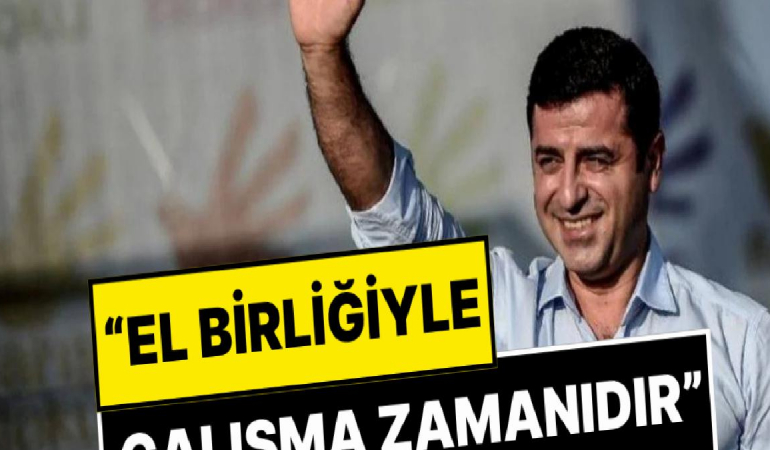 PKK’nın Fesih Kararına Selahattin Demirtaş’tan İlk Yorum