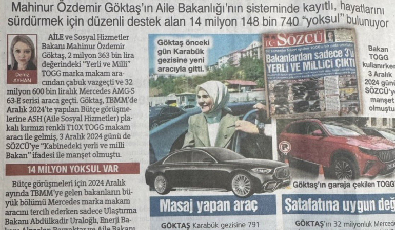 Özdağ’dan Bakan Göktaş’ın Makam Aracına Sert Tepki: “Allah’tan Korkun, Kuldan Utanın”