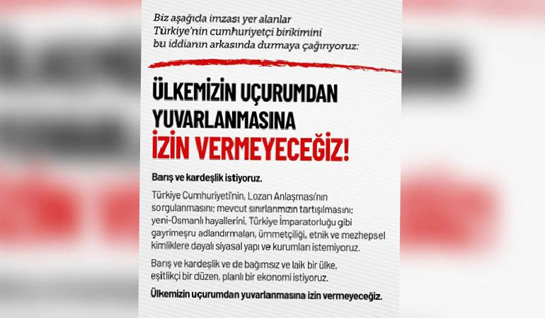 Akademisyenler, gazeteciler, aydınlardan imza kampanyası: Ülkemizin uçurumdan yuvarlanmasına izin vermeyeceğiz