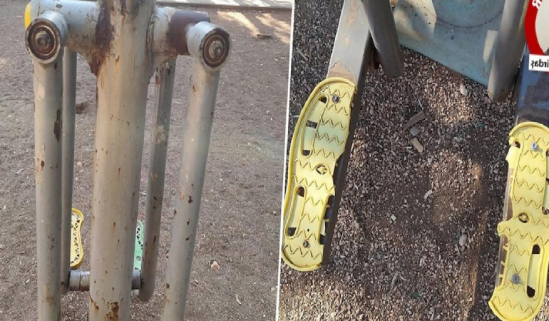 Halkın parkı, AKP’li belediyenin ihmaliyle çöplüğe döndü