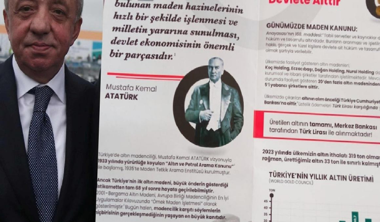 Maden talanına Atatürk kalkanı