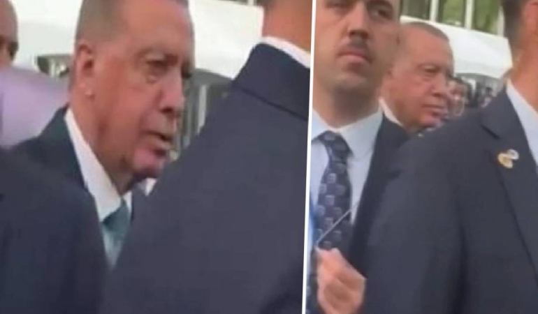 ABD polisi, Trump’ın konvoyu geçeceği için Erdoğan ve ekibini cadde ortasında bekletti