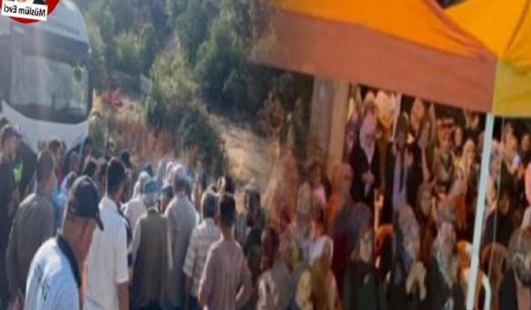 Köylü direnince valilik durdurma kararı aldı