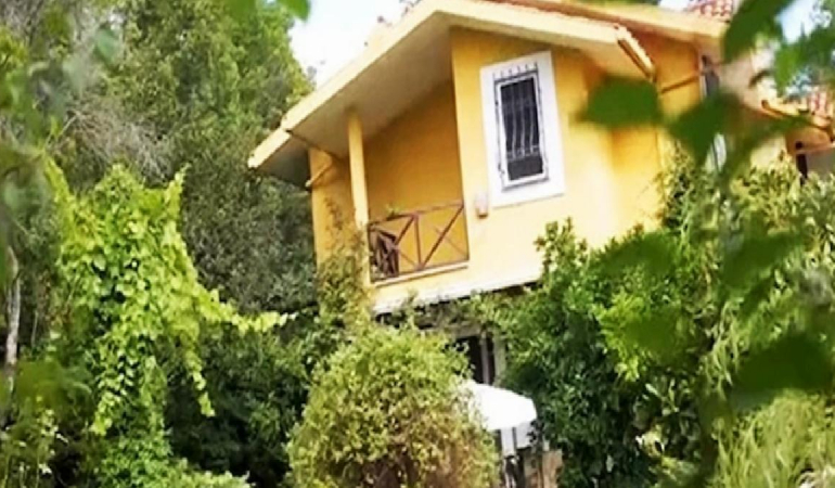 Ünlü oyuncunun orman içindeki evini gören hayran kalıyor