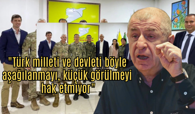 Ümit Özdağ’dan Tom Barrack-YPG görüşmesine tepki!