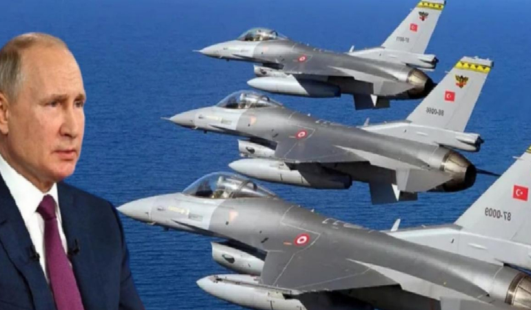 Türk F-16’ları Putin’i koruyacak! Rus basını bunu konuşuyor