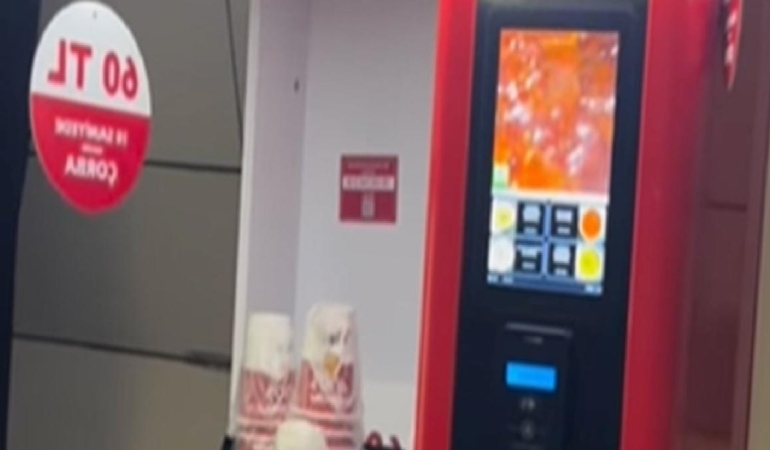 Krizin fotoğrafı çorba otomatları